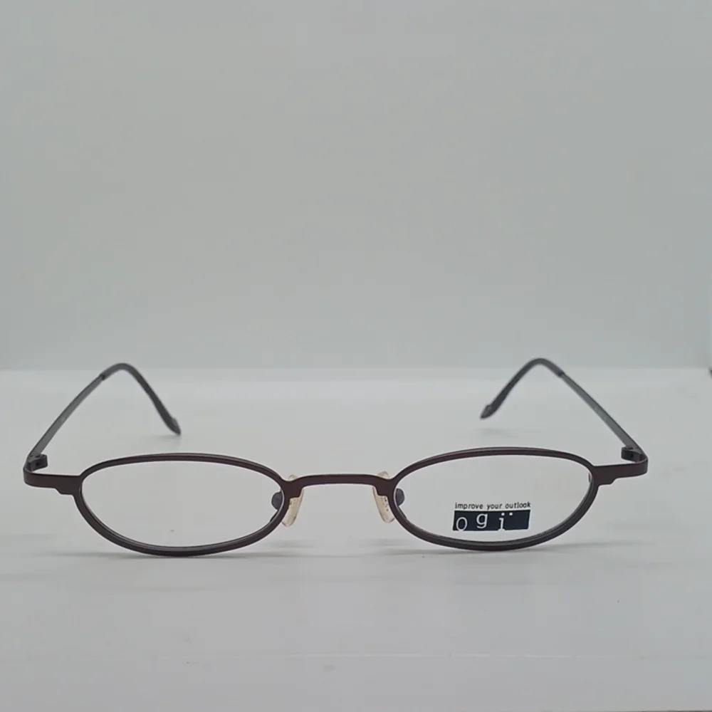 NWT UNISEX OGI EYEGLASS FRAMES 2072 BROWN